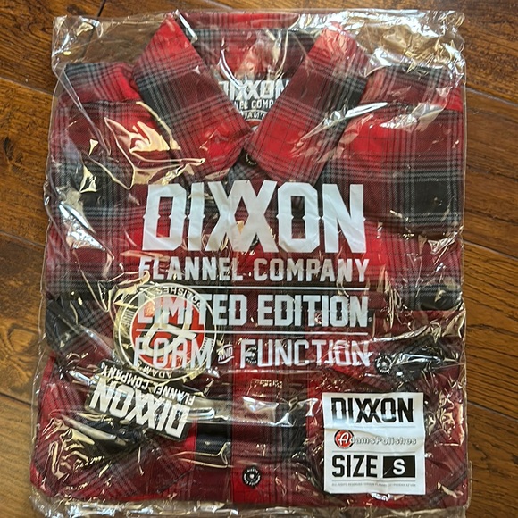 MENS DIXXON “ADAMS POLISHES” FLANNEL